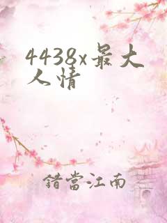 4438x最大人情