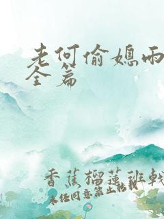 老何偷媳雨嫌儿全篇