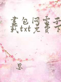 书包网电子书下载txt免费下载