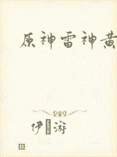 原神雷神黄本本