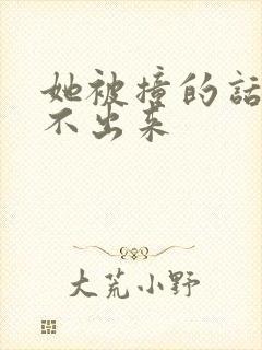 她被撞的话都说不出来