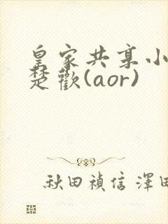 皇家共享小公主楚欢(aor)
