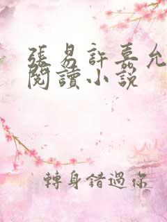 张易许嘉允免费阅读小说