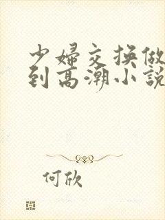 少妇交换做爰做到高潮小说