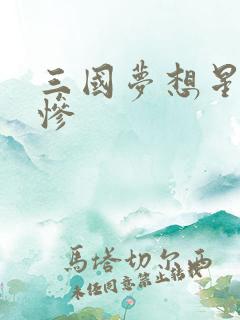 三国梦想星彩无惨