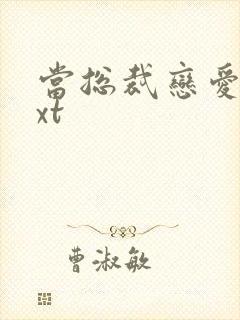 当总裁恋爱时txt