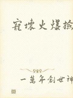 宠坏火爆检察官