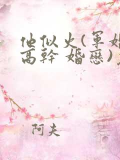 他似火(军婚 高干 婚恋)免费阅读