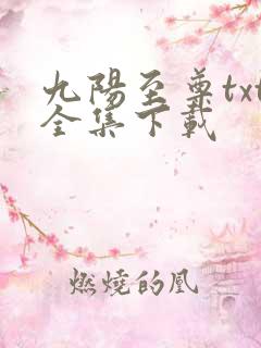 九阳至尊txt全集下载