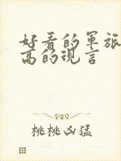 好看的军旅肉质高的现言