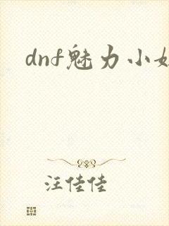 dnf魅力小妞