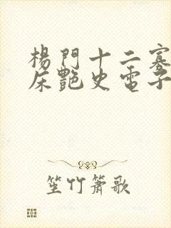 杨门十二寡妇肉床艳史电子书