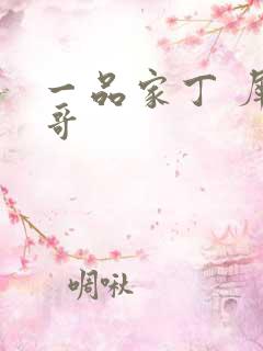 一品家丁 犀利哥