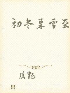 初冬暮雪至白头