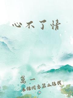心不了情