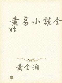 黄易小说全集txt