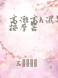 高潮高h湿各种按摩器