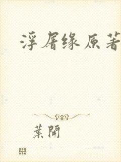 浮屠缘原著小说