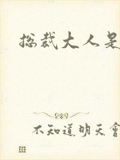 总裁大人是诱受