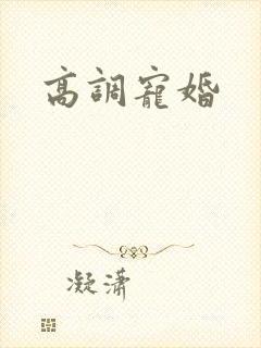 高调宠婚