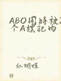 ABO同时被2个A标记肉