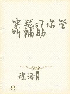 穿越s7你管这叫辅助