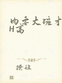 肉要大碗才好吃H高