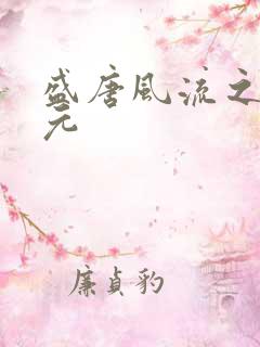 盛唐风流之武状元