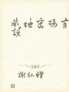 藏地密码有声小说