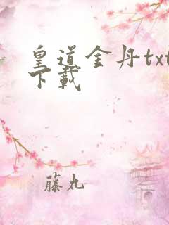 皇道金丹txt下载