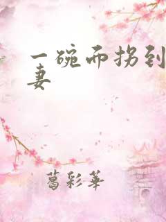 一碗面拐到美艳妻