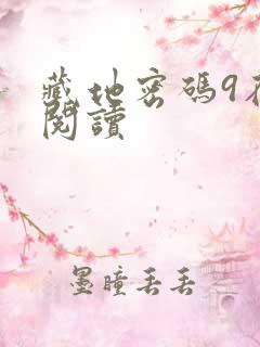 藏地密码9在线阅读