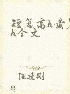 短篇高h黄暴辣h全文