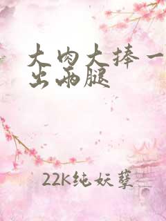 大肉大捧一进一出两腿