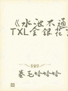 《水泄不通》 TXL金银花露