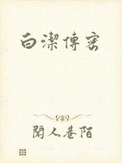 白洁传密
