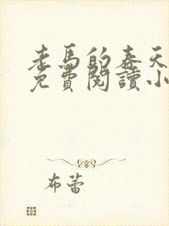 老马的春天全文免费阅读小说