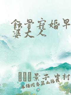 蚀骨宠婚早安老婆大人