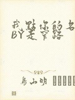 我点你的名了吗BY走窄路
