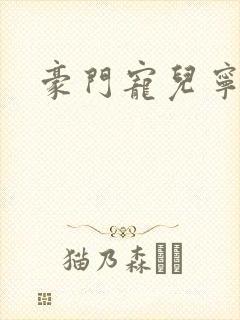 豪门宠儿宁可儿