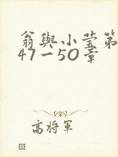 翁与小莹第十部47一5O章