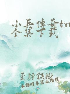 小兵传奇txt全集下载