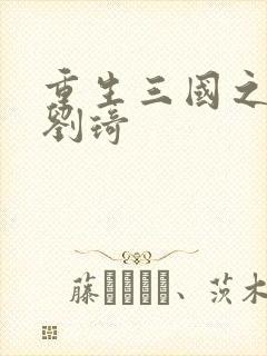 重生三国之公子刘琦