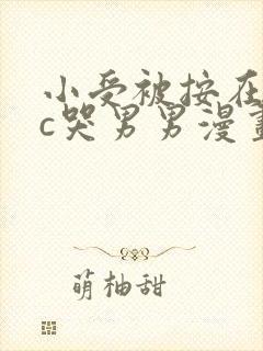 小受被按在墙上c哭男男漫画