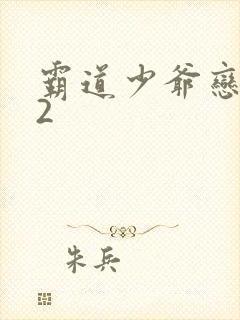 霸道少爷恋上我2