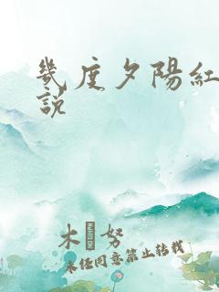 几度夕阳红 小说