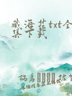 藏海花txt全集下载