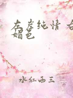 左岸纯情 右岸媚色