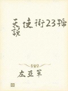 天使街23号小说