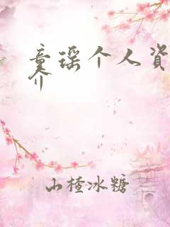 童瑶个人资料简介